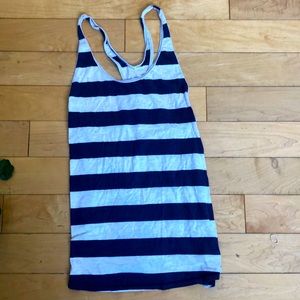Lulu lemon athletic striped tank top